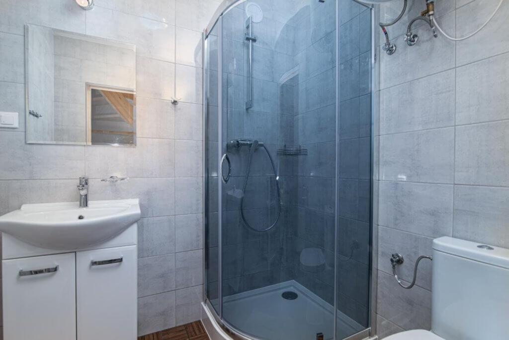 Domki Letniskowe Pod Brzoza Jastrzębia Góra Exterior foto